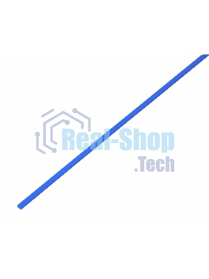 Термоусадочная трубка 2,0/1,0 мм, синяя, упаковка 50 шт. по 1 м 20-2005 Rexant