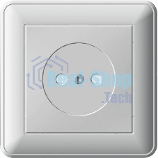 Розетка 1-м СП W59 16А IP20 защ. шторки без заземл. бел. SchE RS16-151-18
