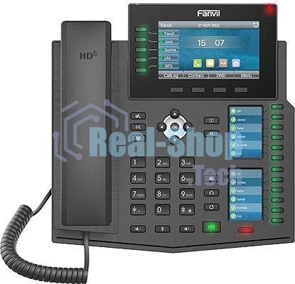 Телефон IP Fanvil X6U черный