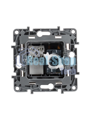 Розетка компьютерная RJ11+RJ45 к. 5 UTP, сл. кость ETIKA Розетка RJ11+RJ45 к. 5 UTP, сл. кость