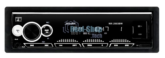 Автомагнитола Swat WX-2003BW 1DIN 4x50Вт
