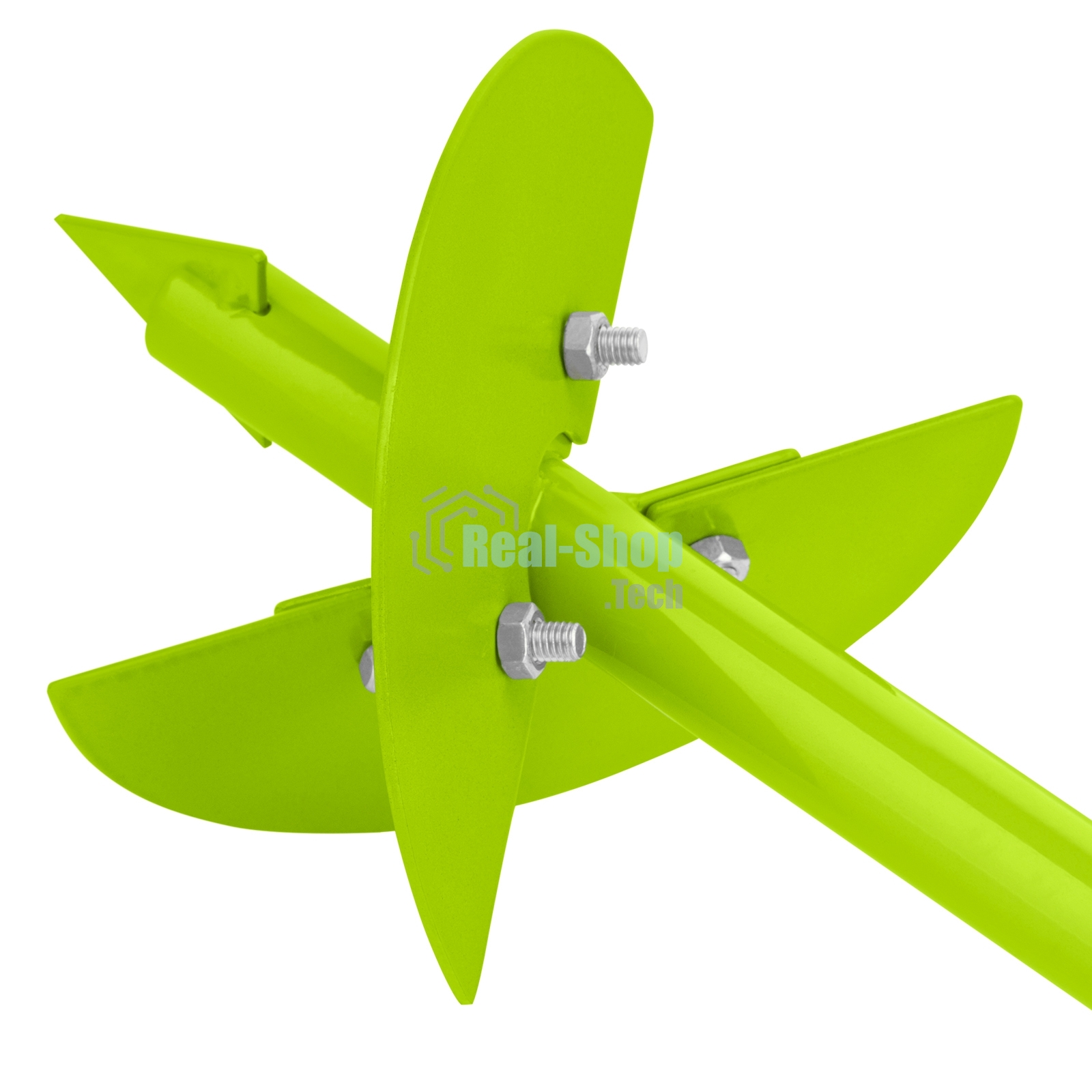 Бур лопастной со сменными ножами Сибртех, 1000 мм, диаметр 150 мм, 200 мм