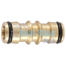 Переходник-соединитель латунный, штуцерный Palisad