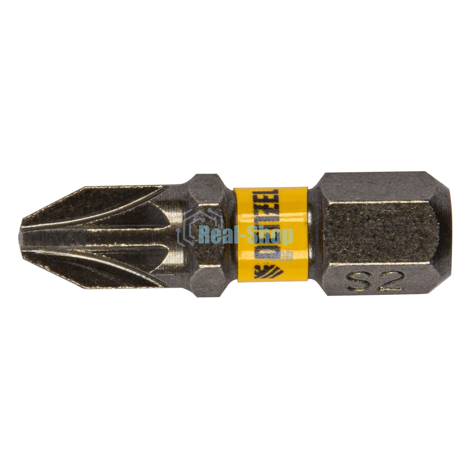 Набор бит Denzel PZ2х25, сталь S2, шестигранный профиль, 10 шт.