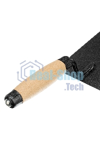 Кельма отделочника, стальная, деревянная усиленная ручка Россия