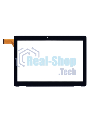 Сенсорное стекло (тачскрин) WJ2038-FPC-V1.0, черное