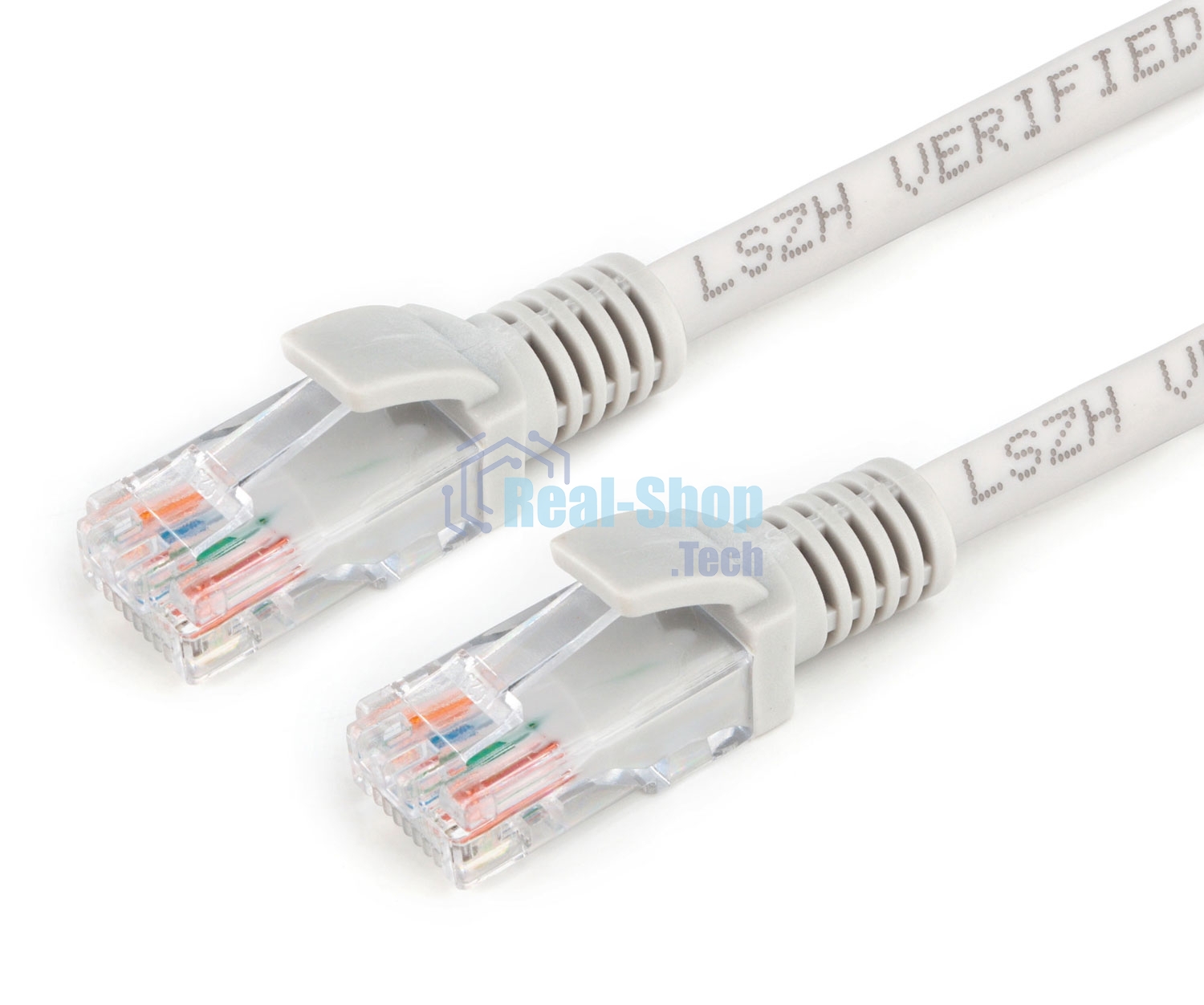 Патч-корд LSZH UTP Cablexpert PP31-1M cat.5e, 1м, литой, многожильный, серый