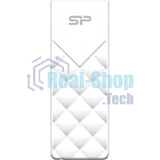 Флешка USB Silicon Power 16Gb Blaze B03 SP016GbUF3B03V1W USB3.1 белый