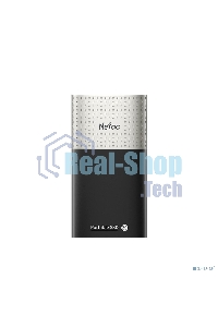 Внешний SSD Netac Z9, 1TB, USB 3.2 Gen 2 Type-C, R/W 550/480, черный