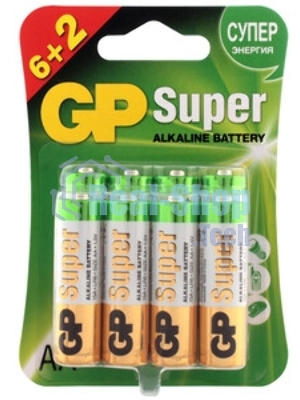 Алкалиновые батарейки GP Super Alkaline G-Tech 13А типоразмера D - 2 шт. на блистере (2 шт.)