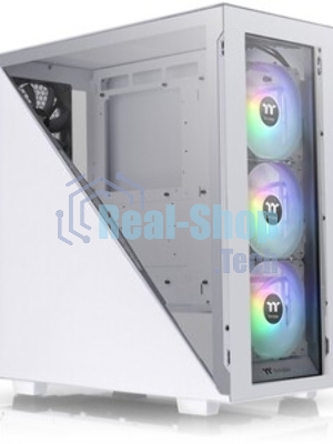 Компьютерный корпус Thermaltake Divider 300 TG ARGb белый без БП ATX 2x120мм 2xUSB 3.0 audio front door bott PSU