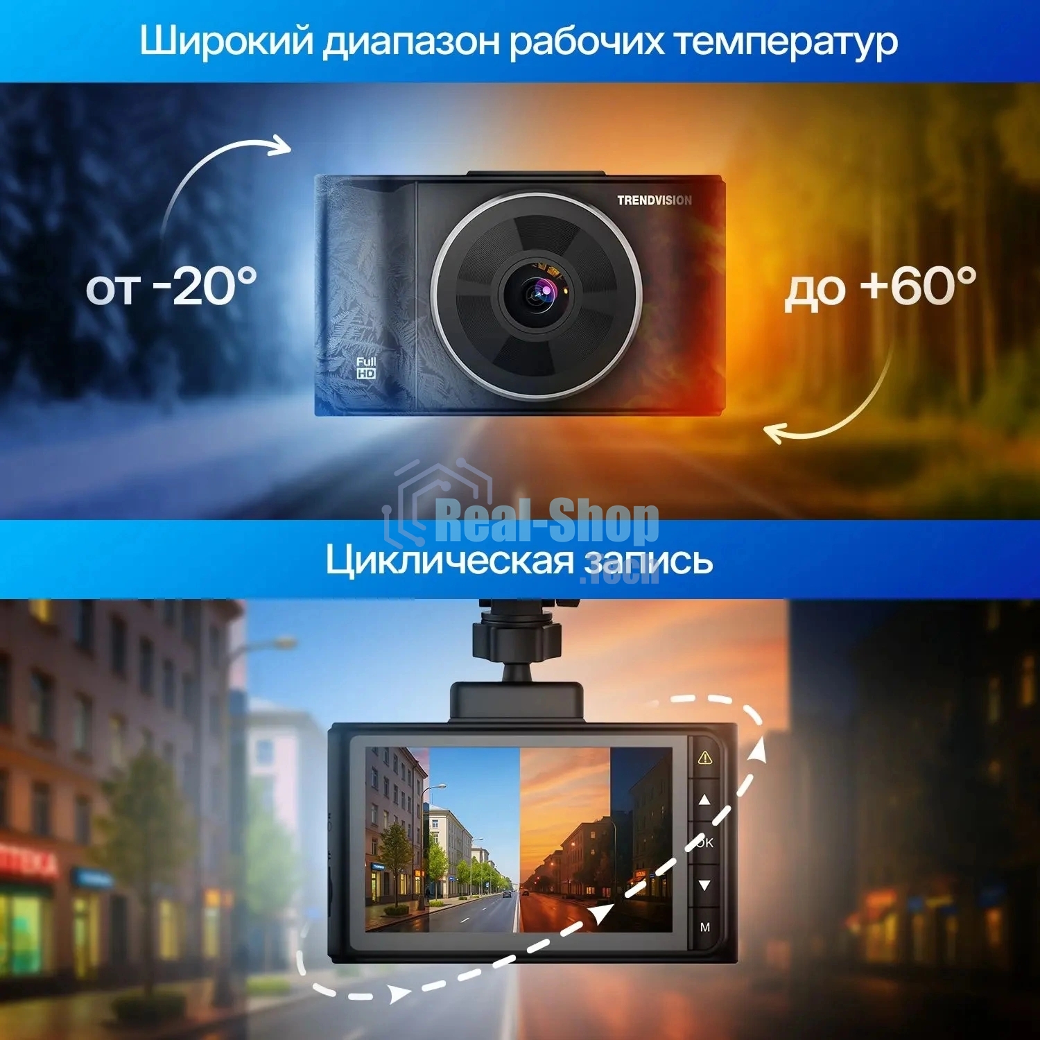 Видеорегистратор TrendVision VICTORY DUAL черный 2Mpix 1080x1920 1080p 170гр. GPS GP6248