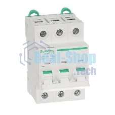 Автоматический выключатель Systeme Electric S9F22350 Systeme9 C 50A 3P 6kA 400В