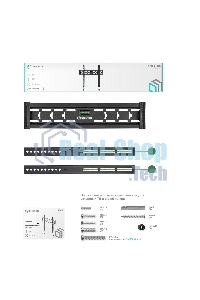 Кронштейн ONKRON FM5/32-55'' макс 400x400 наклон 0º от стены: 29мм макс вес 56,8кг