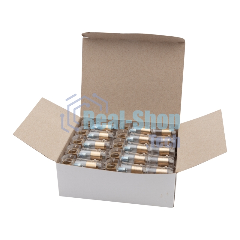 Концевой зажим винтовой изолированный Rexant КЗВИ 16 мм (5х1) (10 шт./уп.)