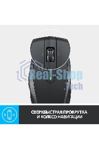 Мышь беспроводная Logitech MX Anywhere 2S графитовый, 4000 dpi, радиоканал, Bluetooth, USB, кнопки - 7