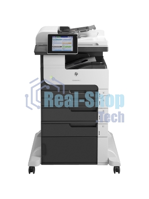 МФУ лазерное HP LaserJet Enterprise MFP M725f, лазерный принтер/сканер/копир/факс A3, 40ppm, 1200dpi, 1024Mb, 320Gb HDD, 5 trays 100+250+250+500+500, Cabinet, ADF100, Duplex, USB/LAN/FIH, Color LCD20i, 1y warr, repl. Q7830A M5035x, Q7831A M5035xs)