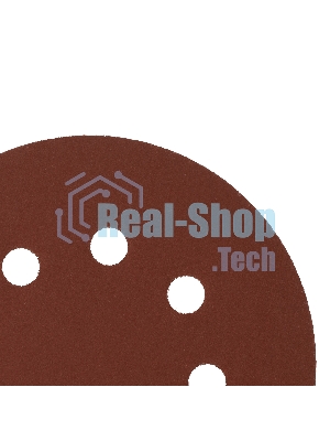 Круг абразивный Сибртех на ворсовой подложке под 