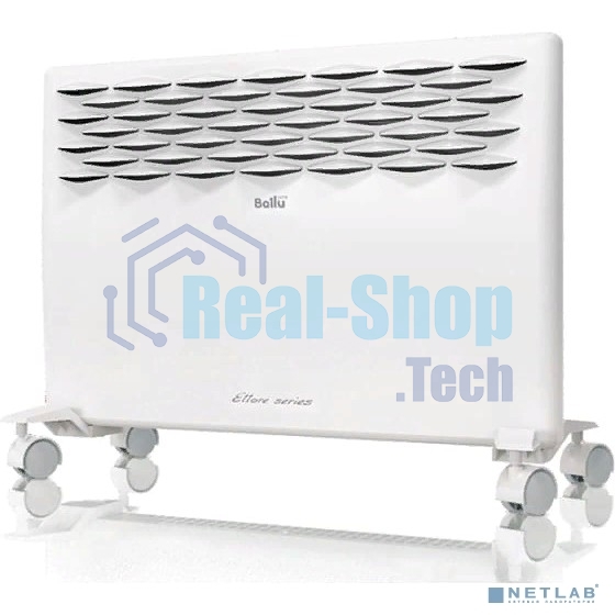 Конвектор Ballu Ettore BEC/ETMR-1500 белый, 1500 Вт, 20 м2, термостат