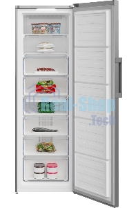 Морозильная камера Beko B3RFNK312G, серый, 275 л, 6 ящиков
