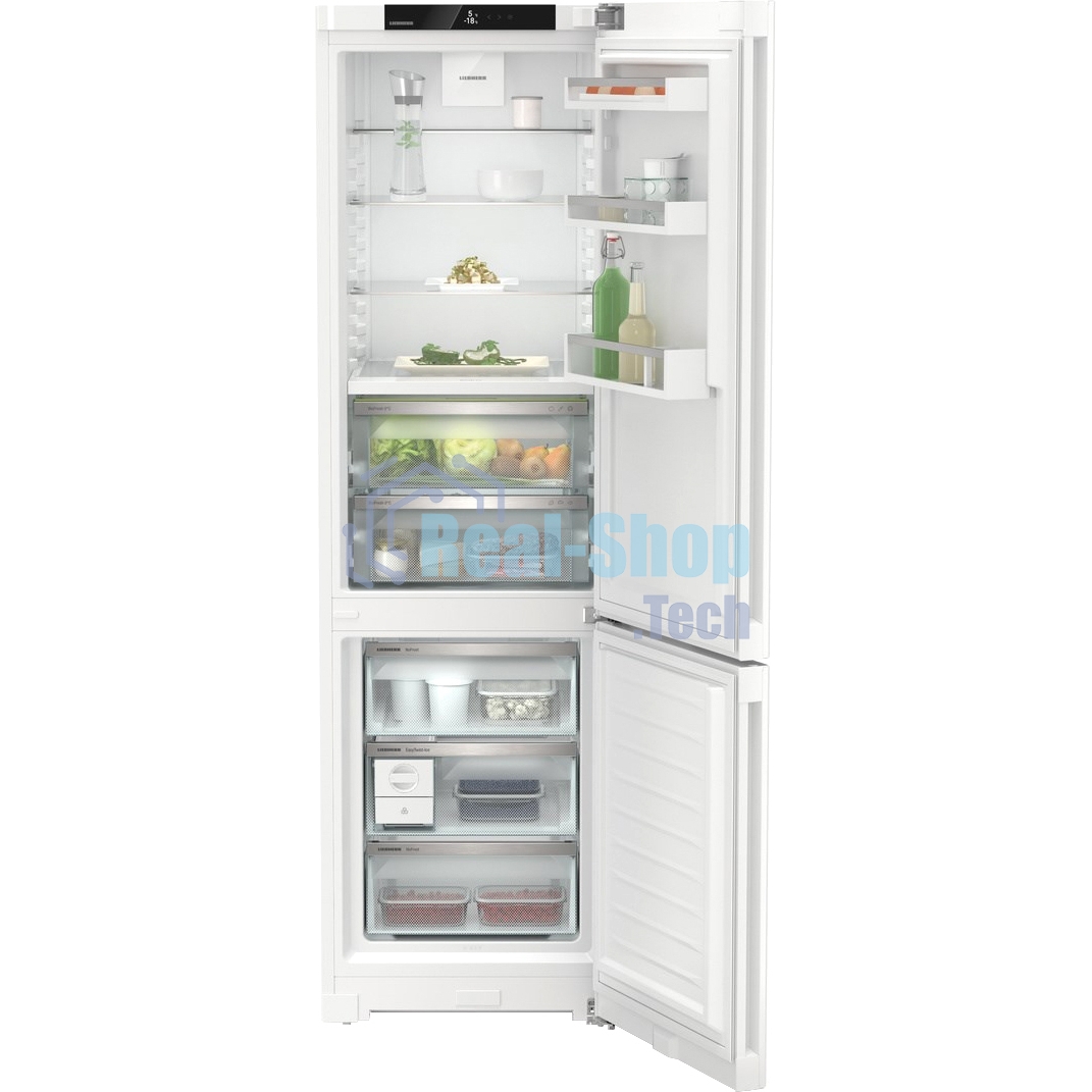 Холодильник Liebherr CBNC 5723-22 001 белый двухкамерный 255/94л морозилка снизу