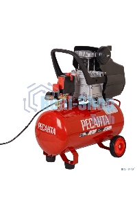 Компрессор поршневой Ресанта КП-24/260М масляный 260л/мин 24л 2000Вт красный/черный