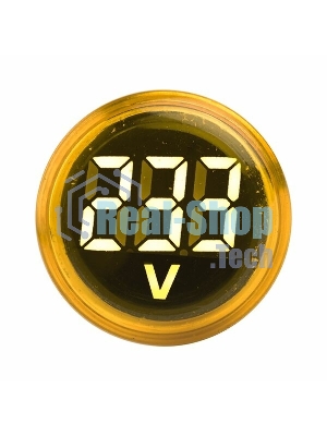 Индикатор значения напряжения ED16-22VD жел. PROxima EKF ed16-22vd-y