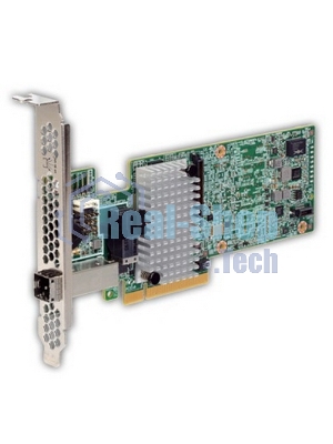 Контроллер LSI MegaRAID SAS9380-4i4e SGL (LSI00439) SAS 12G, (PCI-E 3.0 x8, LP), RAID 0,1,10,5,6, 8port (1*intSFF8643 + 1*extSFF8644),1GB onboard, К