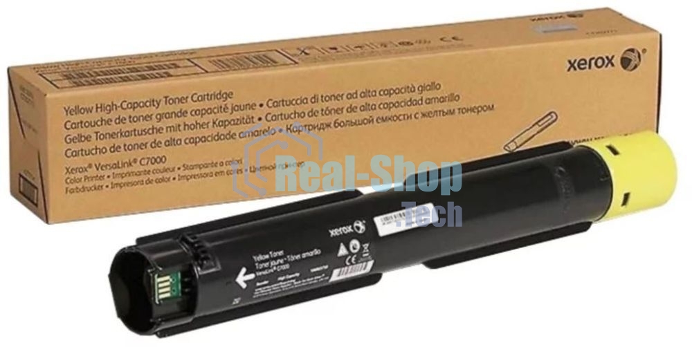 Картридж лазерный Xerox 106R03766 желтый для Xerox VersaLink C7000 (10100 стр)(Channels)