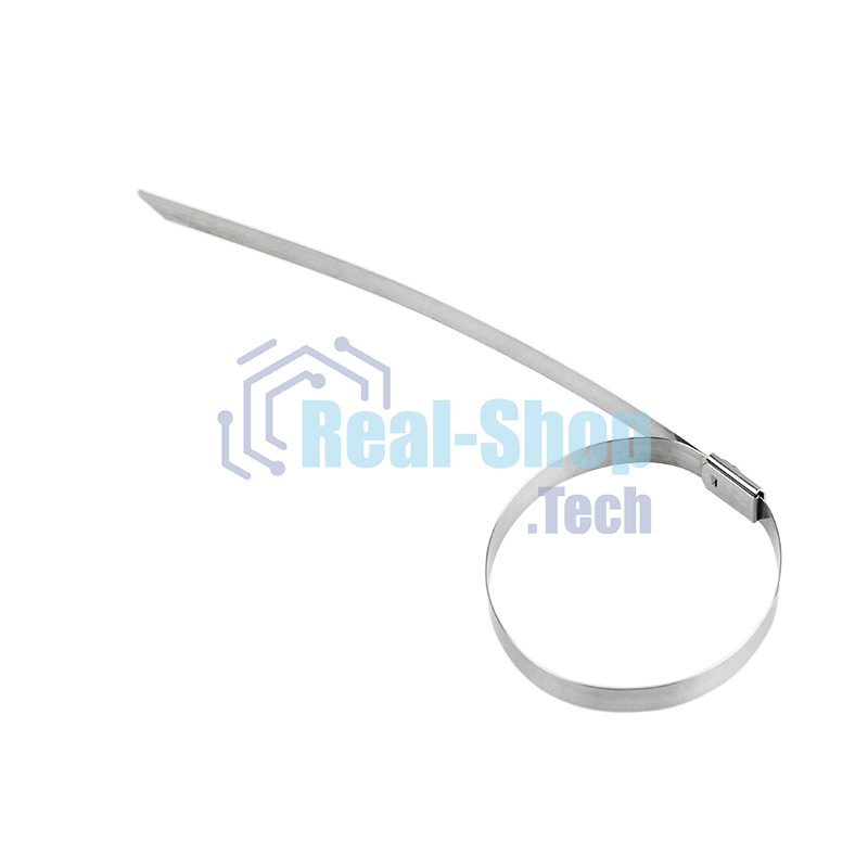 Хомут-стяжка стальной Rexant 400x7,9 мм, упаковка 100 шт.