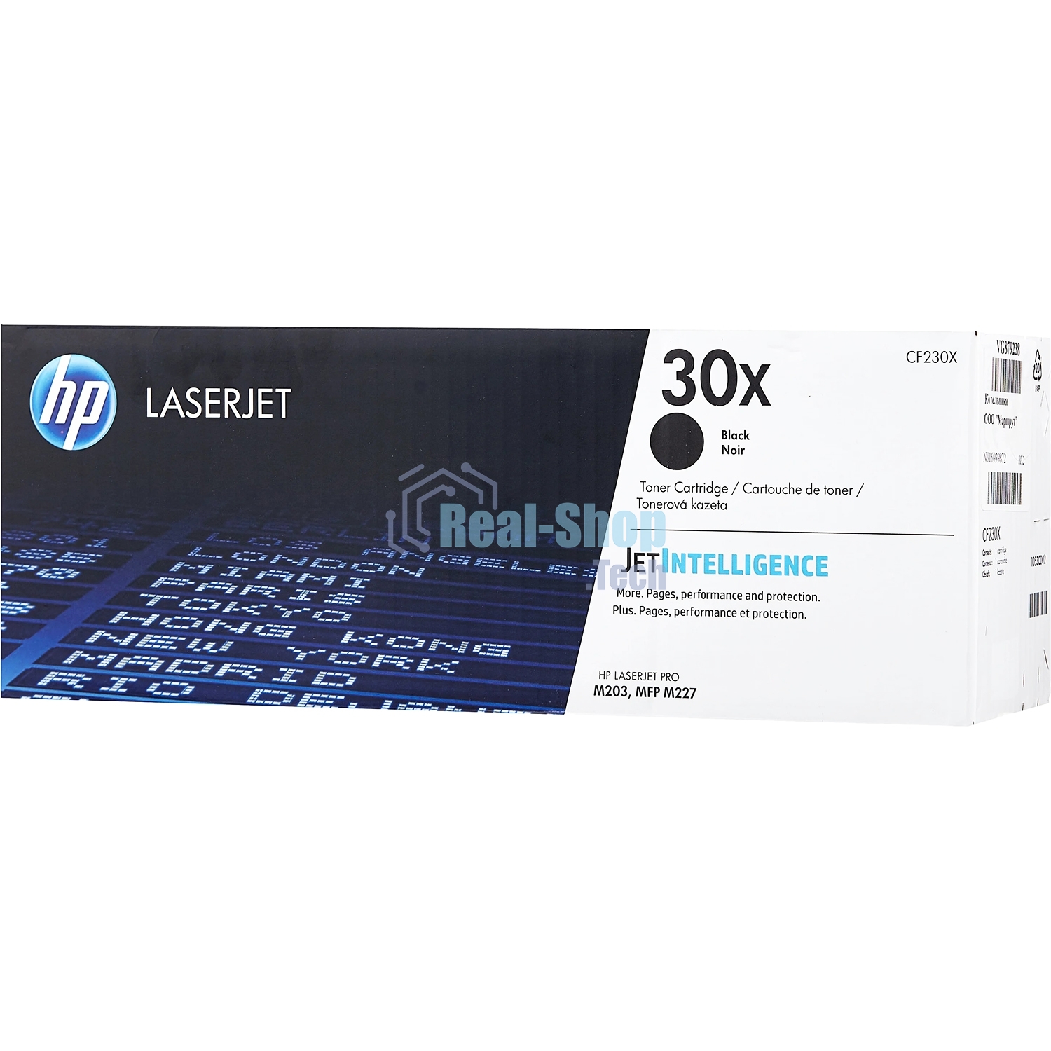 Картридж лазерный HP 30X черный для LJ Pro M203/M227 (3500 стр.)