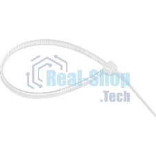 Хомуты Сибртех, 100 х 2,5 мм, пластиковые, белые, 100 шт. 45515