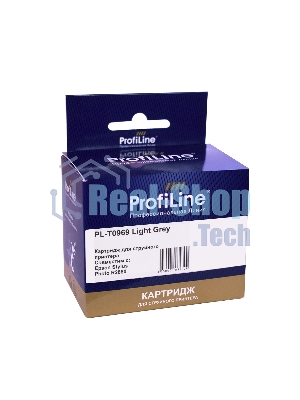 Картридж струйный ProfiLine PL-T0969 для принтеров Epson Stylus Photo R2880 с чернилами Light Grey 11,4 мл