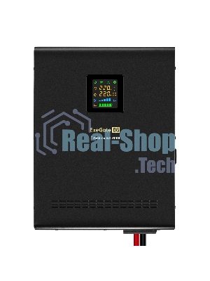 Комплект Источник бесперебойного питания EX296004RUS + батарея 100Aч EX285656RUS 4шт (инвертор, синус, для котла, настенный) ExeGate FineSine SX-5000.LCD.AVR.2SH.T 5000VA/3500W, чистая синусоида, цветной LCD-дисплей, AVR, 2*Schuko+клеммы, линейно-интерактивный, крепление настенное, Black + батарея ExeGate HRL 12-100 (12В, 100А·ч) 4шт
