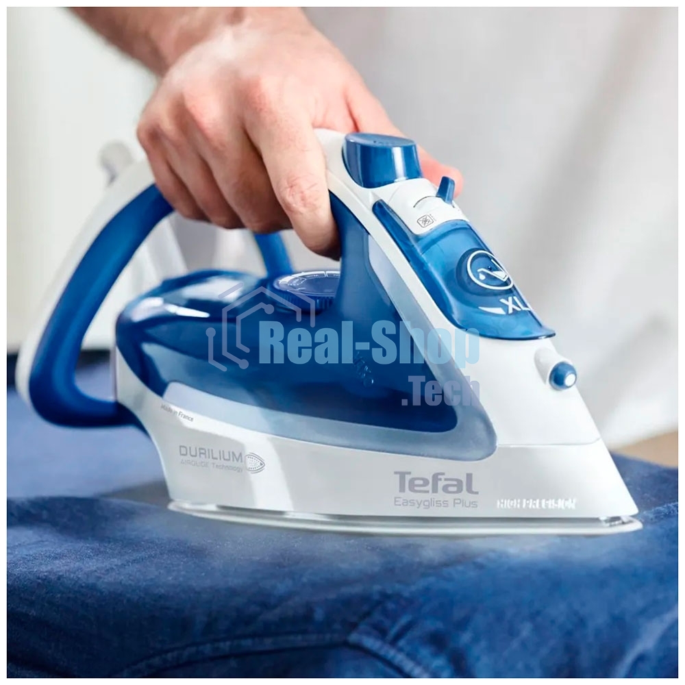 Утюг Tefal FV5736E0 2500Вт, 220г, синий