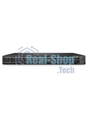 Коммутатор Infiniband Mellanox® Quantum(TM) HDR InfiniBand Switch, 40 QSFP56 ports, 2 Power Supplies (AC), unmanaged, standard depth, P2C airflow, Rail Kit