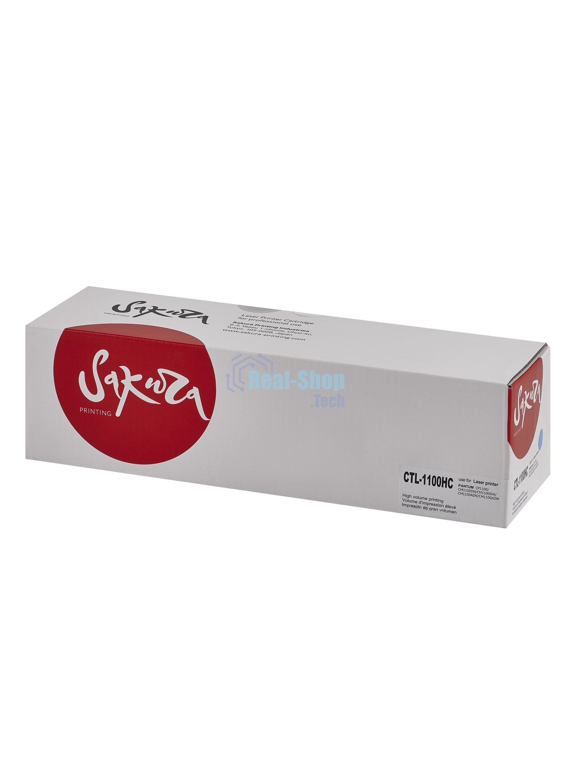 Картридж Sakura CTL-1100HC для Pantum, голубой, 2300к.