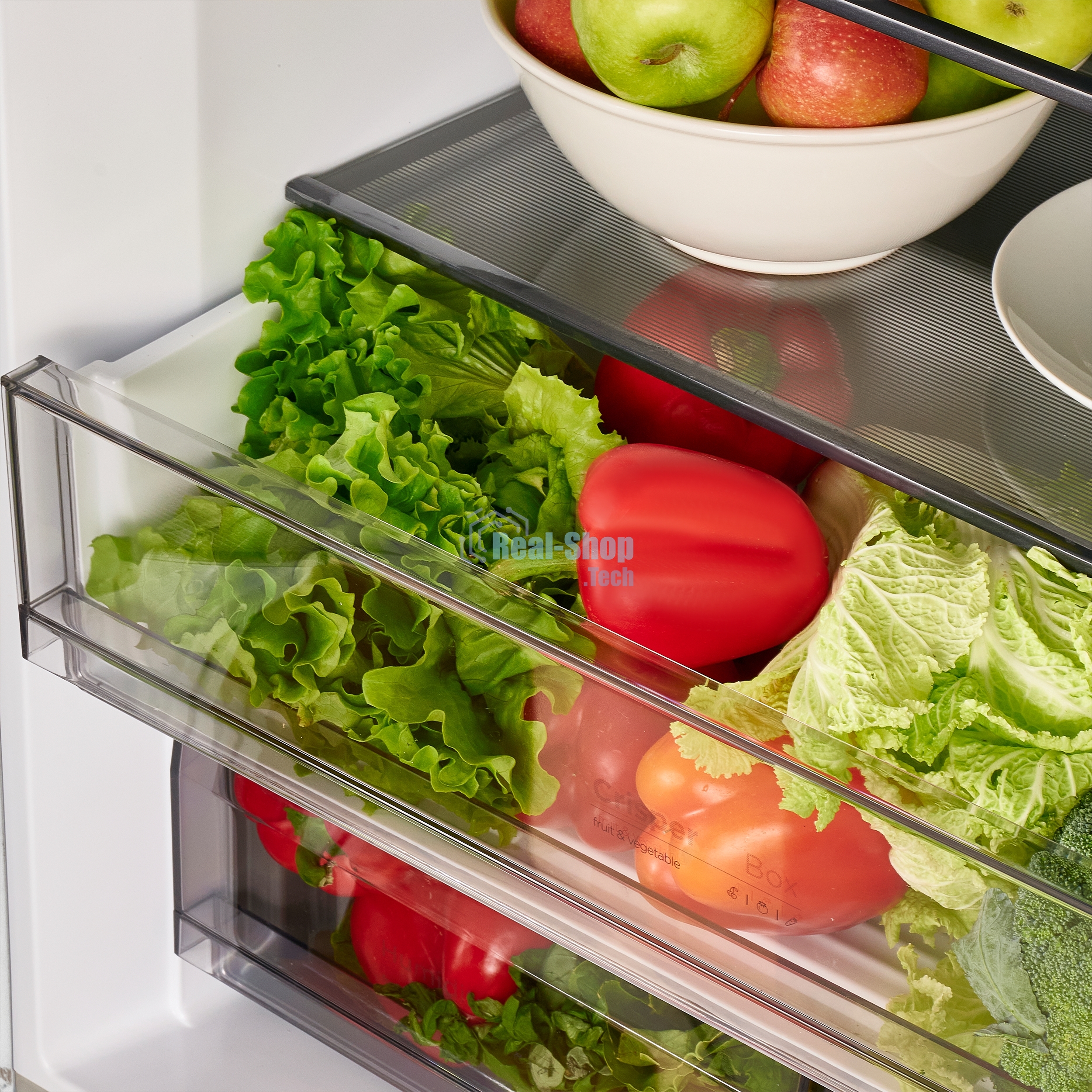 Холодильник Maunfeld MFF183NFSBE черная нержавеющая сталь трехкамерный инвертор 405л морозилка снизу