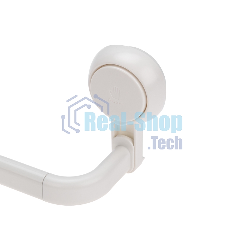 Вешалка для полотенец настенная HALSA HLS-F-105W на вакуумной присоске, 5 крючков