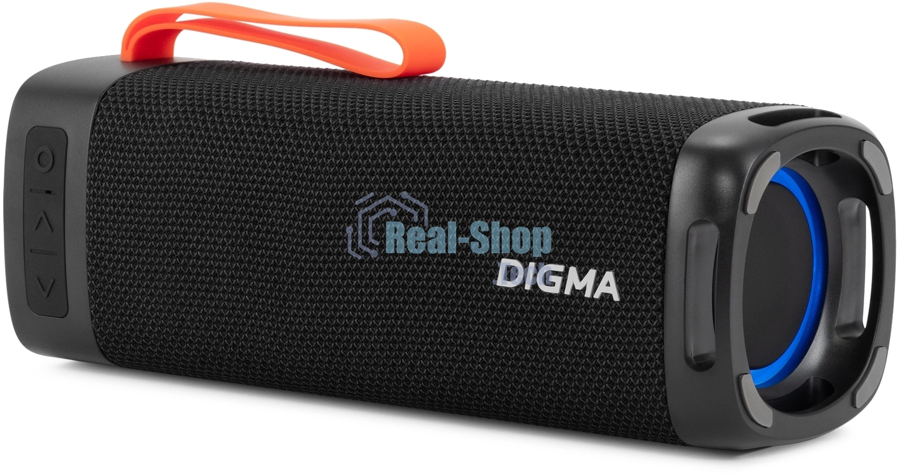 Портативная колонка Digma D-PS1522 черный 60W 2.0 BT 10м 3000mAh (PS1522B)