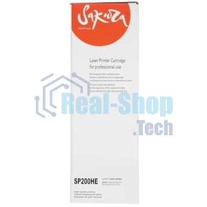 Картридж Sakura SP200HE для Ricoh SP 200N/SP 200S/SP 202SN/SP 203SF/SP 203SFN/SP 212, черный, 2 600 к.