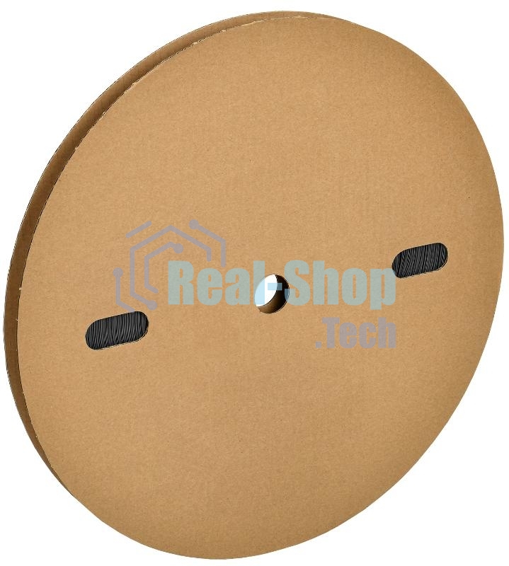 Трубка термоусадочная тонкостен. ТТУ-30/15 черный (уп.50м) IEK UDRS-D30-50-K02