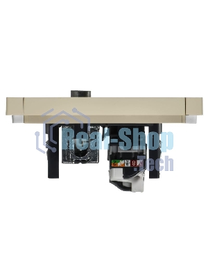 Розетка двойная TV+RJ45 кат.6 FP437 IEK FORTE&PIANO Ваниль