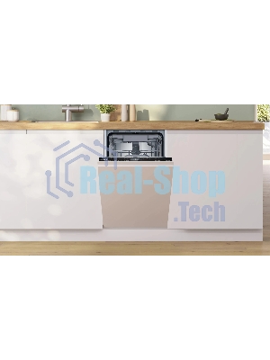 Встраиваемая посудомоечная машина Bosch SPV4HMX14Q, 45 см, 10 комплектов, электронное управление, дисплей, энергоэффективность А+, уровень шума 46 дБ, цвет белый