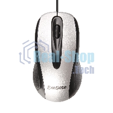 Мышь проводная ExeGate Professional Standard SH-9026S серебристый, 1000 dpi, USB, кнопки - 3