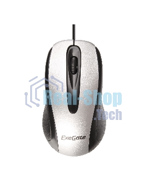 Мышь проводная ExeGate Professional Standard SH-9026S серебристый, 1000 dpi, USB, кнопки - 3