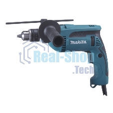 Дрель Makita HP1640, 680 Вт, сетевая, ударная