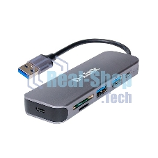 USB-концентратор D-Link DUB-1325/A1A с 2 портами USB 3.0, 1 портом USB Type-C, слотами для карт SD и microSD и разъемом USB 3.0