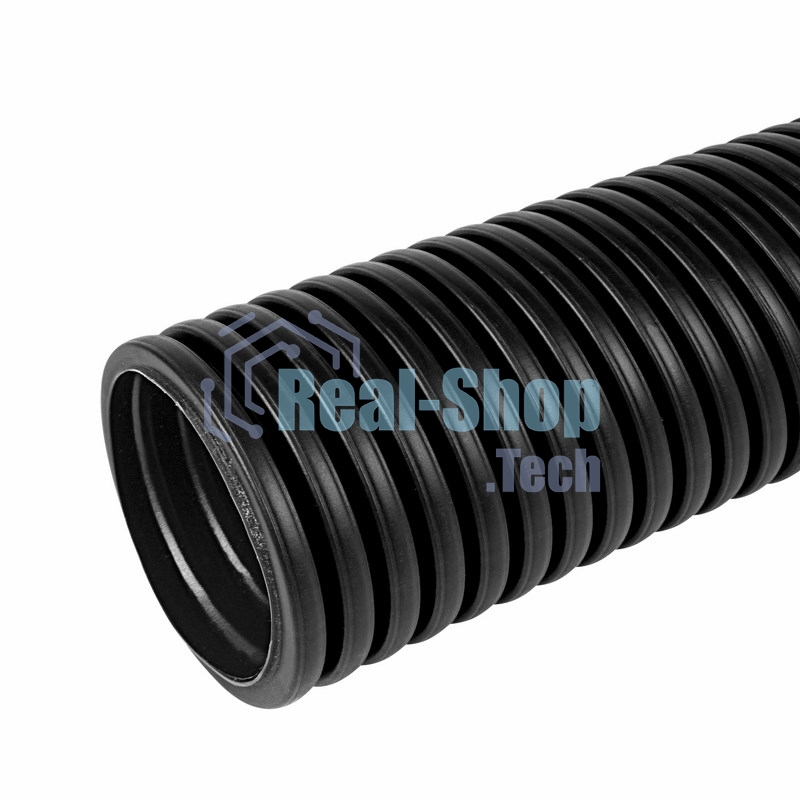 Трубa автомобильная гофрированная ПП, Ø9,8 мм, неразрезная, бухта 50 м/уп.