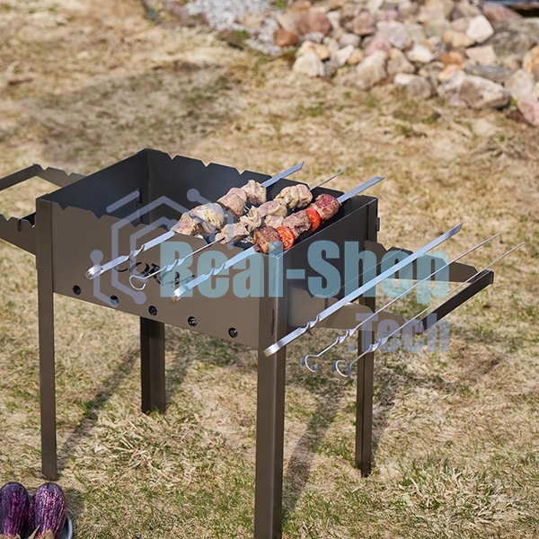 Набор из 6 шампуров Сокол в колчане (фирменный чехол)